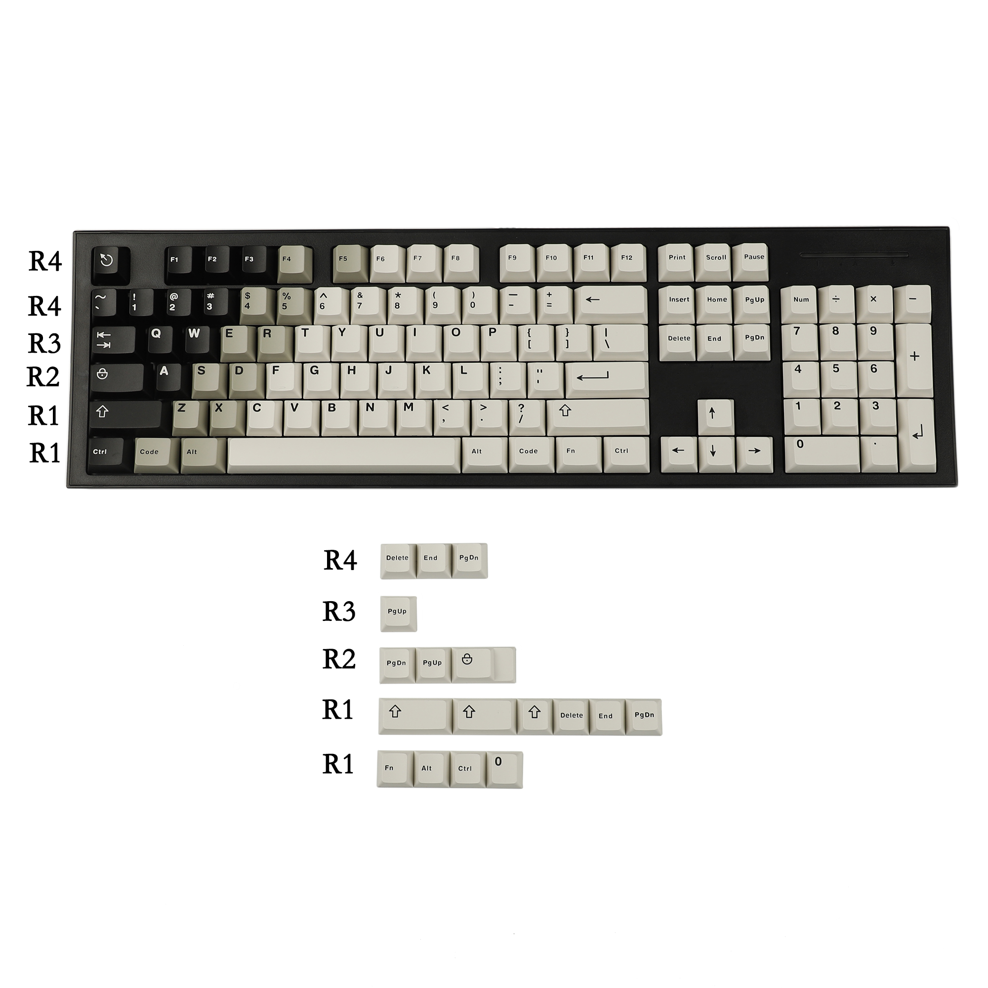 121-Tasten-Bagua-Double-Shot-Gradient-Keycaps-Set-PBT-Cherry-Profil-Key-Caps-fuumlr-TKL-61-64-68-75--1993838-1